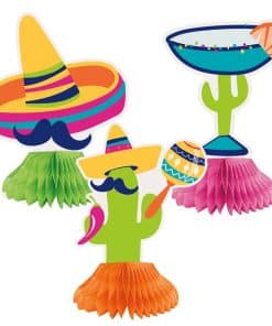 Boho Fiesta Mini Honeycomb Table Centrepieces