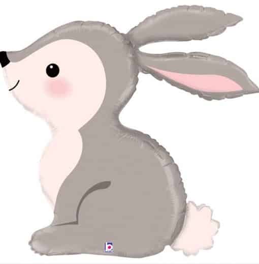 Bunny Rabbit Foil Balloon