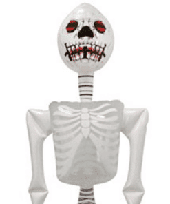 Lifesize inflatable skeleton decorations