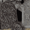 Halloween Garden Tombstones