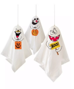 Mini Halloween Hanging Ghosts Decorations