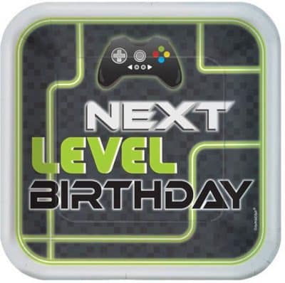Level Up Gaming themed party decorations, playstation, Xbox party