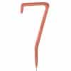Rose Gold Number 7 Sparkler Candle