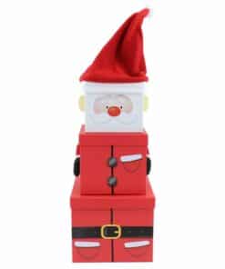 Santa Plush Extra Large Stacking Boxes - 52cm