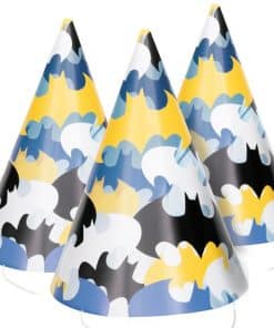Batman Paper Party Cone Hats