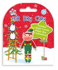 Christmas Elf Air Dry Clay Kit