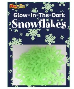 Christmas Glow In The Dark Snowflakes