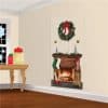 Holiday Fireplace Scene Setter