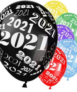 New Year 2021 Assorted Balloons