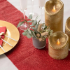Red Glitter Table Runner