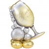 Bubbly Wine Glass AirLoonz Balloon