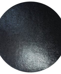 Black Round Cake Board