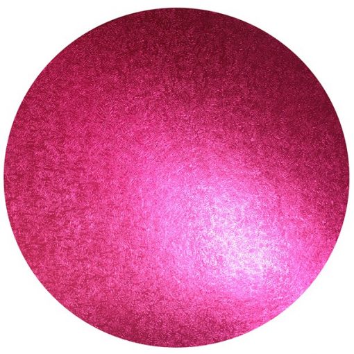 Cerise Pink Round Cake Board