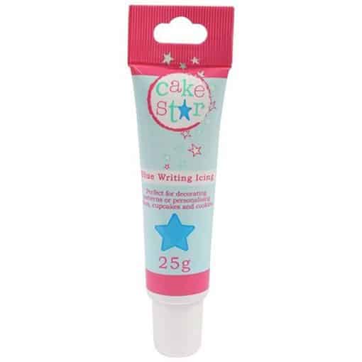 Cake Star Blue Icing Writing