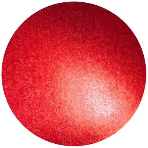 Red Round Cake Board
