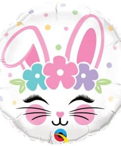 Cute Bunny Face Balloon