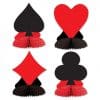 Card Suit Mini Centerpieces