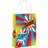 Comic Superhero Paper Bag