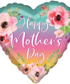 Flowers & Ombre Mother's Day Balloon