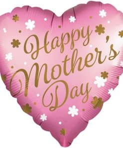 Happy Mother's Day Heart Balloon