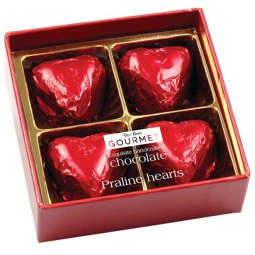 Milk Chocolate Praline Hearts