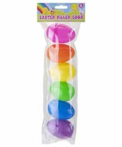 Easter Rainbow Fillable Plastic Eggs