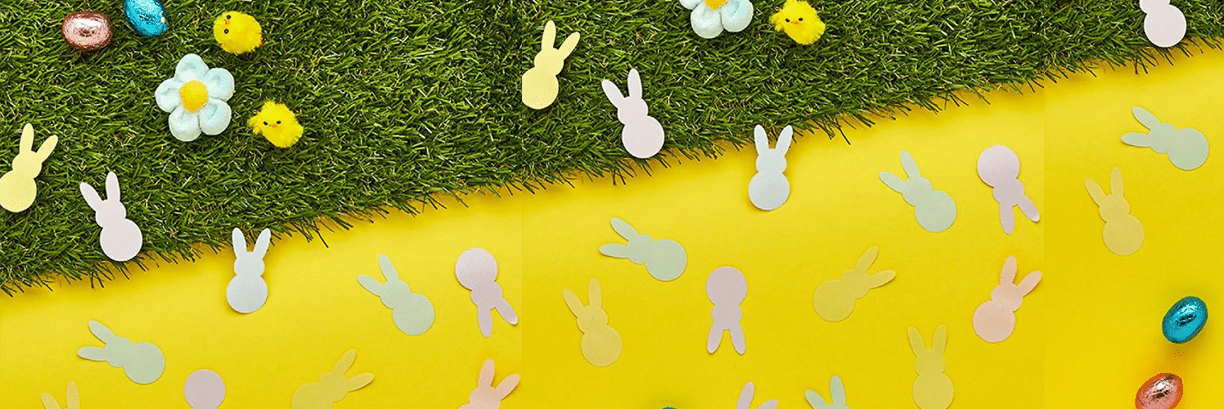 Bunny Shaped Table Confetti