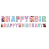 Barbie Party Happy Birthday Banner