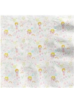 Fairy Princess Party Paper Napkins