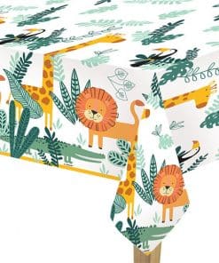 Get Wild Safari Party Paper Tablecover