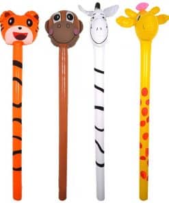Inflatable Jungle Animal Stick Novelty