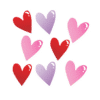 Jumbo Heart Table Confetti