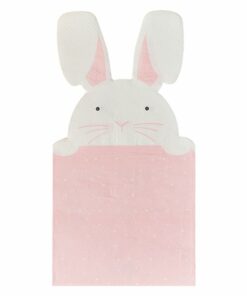 Alternative view of Bunny Shaped Paper Napkins (Pk 16)