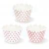 Pink Polka Dot Cupcake Wrappers