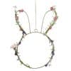 Spring Foliage Bunny Wreath