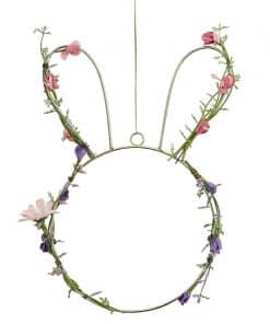 Spring Foliage Bunny Wreath