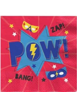 Superhero Party Paper Napkins
