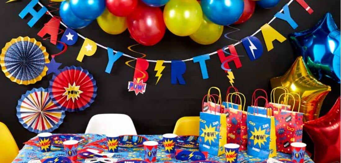 Superhero themed birthday party ideas cheapest online next day delivery
