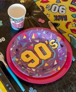 90's Paper Plates