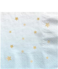 1st Birthday Blue Paper Napkins