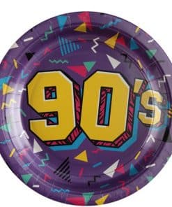 90's Paper Plates