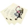 Alice in Wonderland Themed Truly Alice Party Paper Napkins