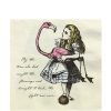 Alice in Wonderland Themed Truly Alice Party Paper Napkins