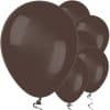 Chocolate Brown Latex Balloons