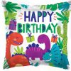 Happy Birthday Dinosaur Themed Foil Balloon