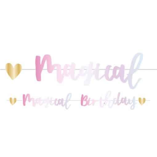 Fairy Princess 'Magical Birthday' Banner
