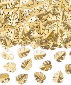 Alternative view of Gold Palm Leaves Confetti - 15g Bag