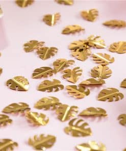 Gold Palm Leaves Confetti