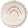 Happy Everything Natural Rainbow Plates