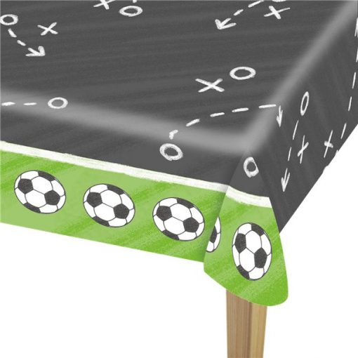 Football Kicker Party Plastic Tablecover